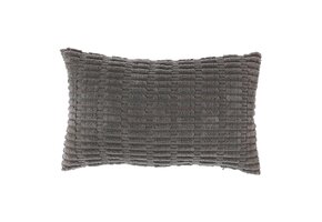 Unique Living - Sierkussen Cedro Dark Grey -30x50cm