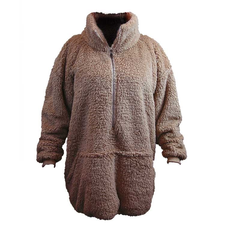 Unique Living - Hoodie Willow Taupe -70x87cm