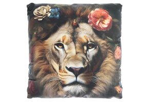 Unique Living - Sierkussen Winter tropical Dessin 4 -45x45cm