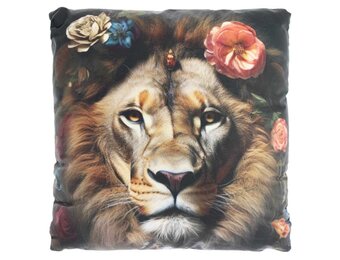 Unique Living - Sierkussen Winter tropical Dessin 4 -45x45cm