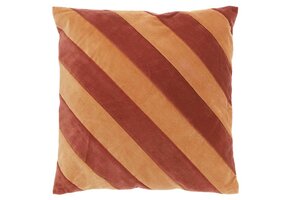 Unique Living - Sierkussen  Zoya Redwood / Sandstone -45x45cm
