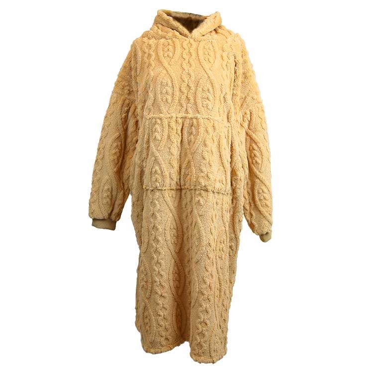 Unique Living - Hoodie Pleun Latte -78x120cm