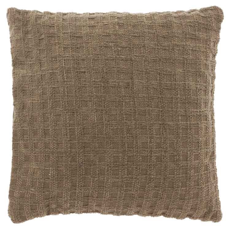 Unique Living - Sierkussen Verlin Taupe -45x45cm