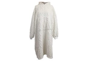 Unique Living - Hoodie Pleun Dove White -78x120cm