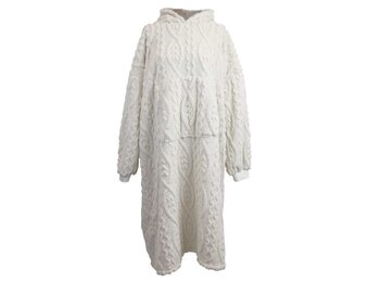 Unique Living - Hoodie Pleun Dove White -78x120cm