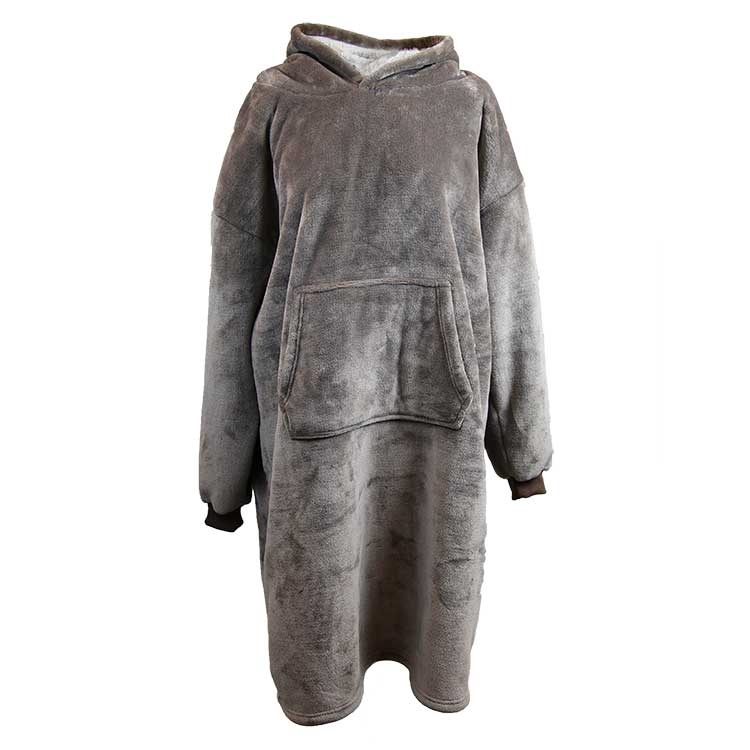 Unique Living - Hoodie Oversized Taupe -70x110cm