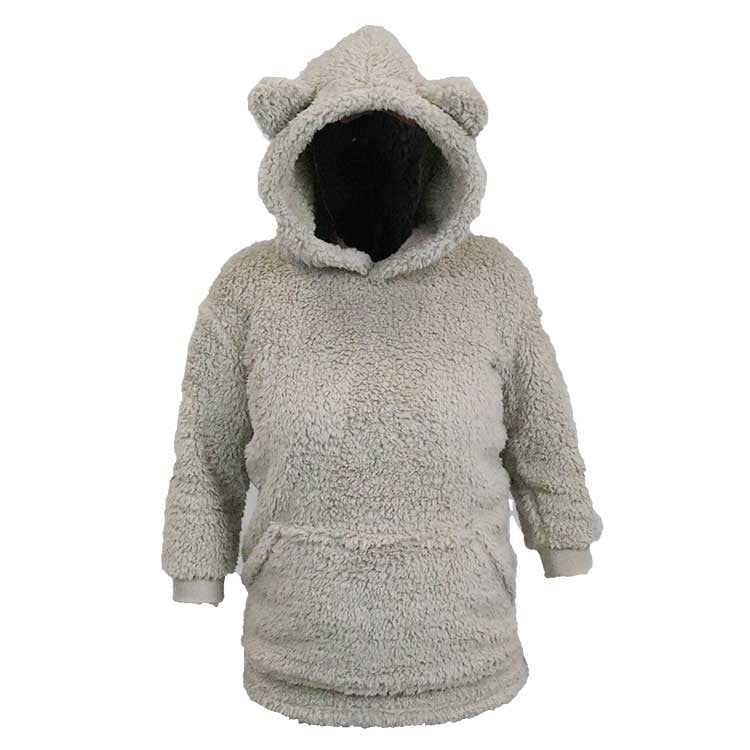 Unique Living - Hoodie kids Pippa Chateau Grey -50x70cm