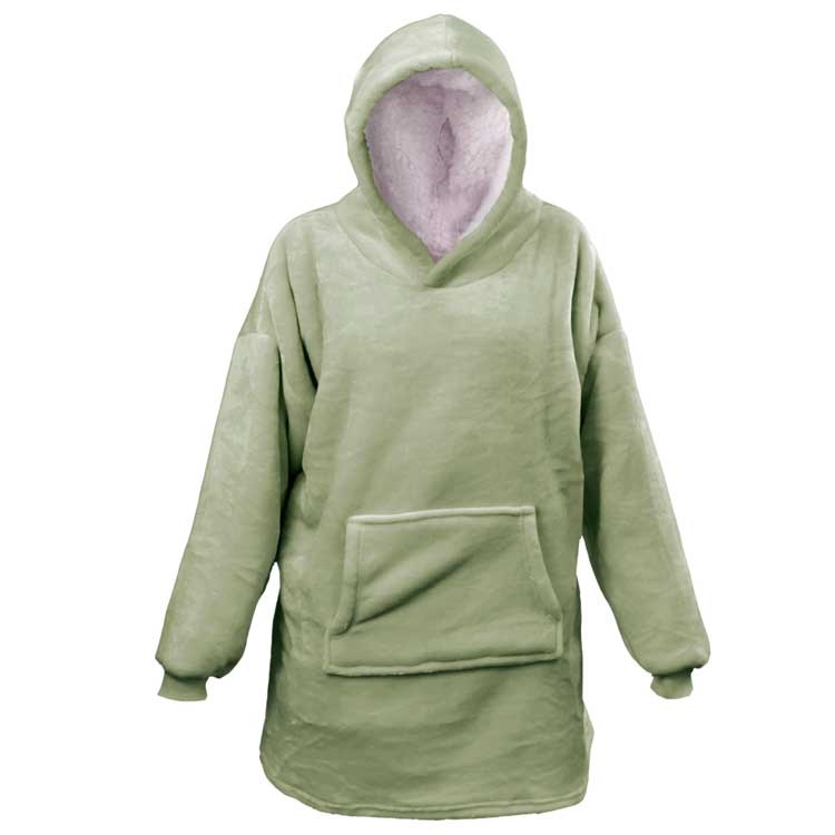 Unique Living - Hoodie Oversized Tea Green -70x57x87cm