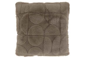 Unique Living - Kussenhoes Milan Taupe -45x45cm