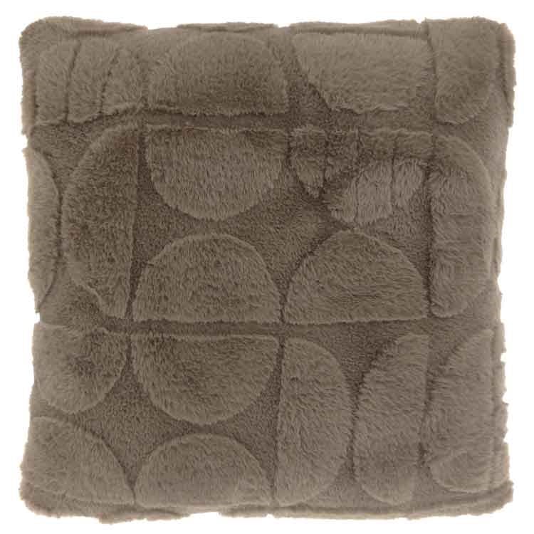 Unique Living - Kussenhoes Milan Taupe -45x45cm