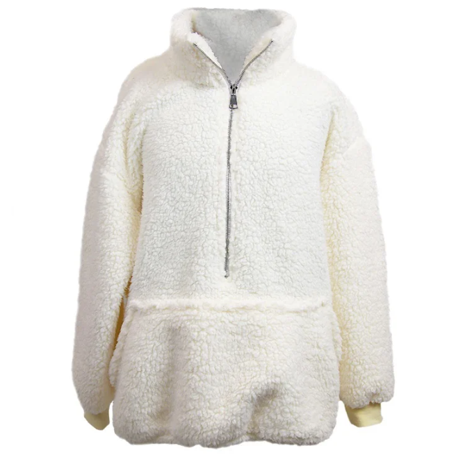 Unique Living - Hoodie Willow Dove White -60x67cm
