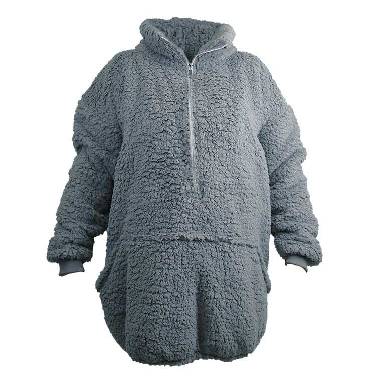 Unique Living - Hoodie Willow Dark Grey -70x87cm