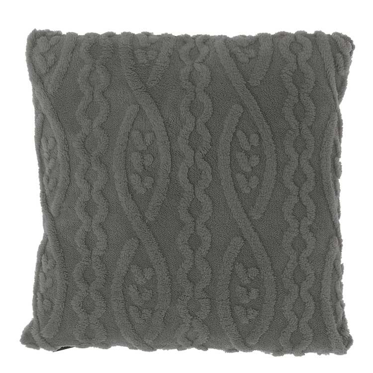 Unique Living - Sierkussen Pleun Dark Grey -45x45cm
