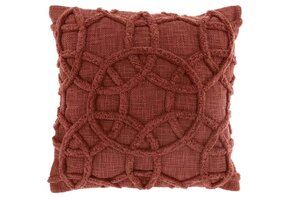 Unique Living - Sierkussen Everon Marsala -45x45cm