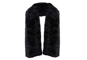 Unique Living - Sjaal Wanda Black -190x30cm