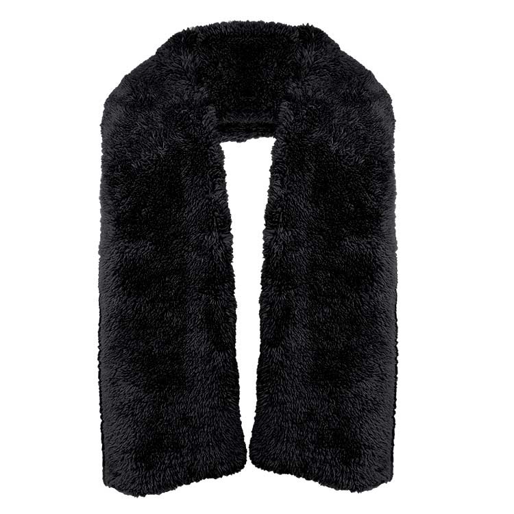 Unique Living - Sjaal Wanda Black -190x30cm