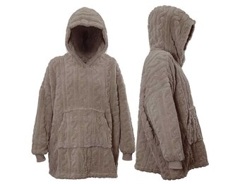 Unique Living - Hoodie Pleun Taupe -70x57x87cm