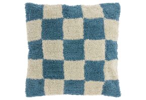 Unique Living - Sierkussen Ziva Jeans Blue -45x45cm