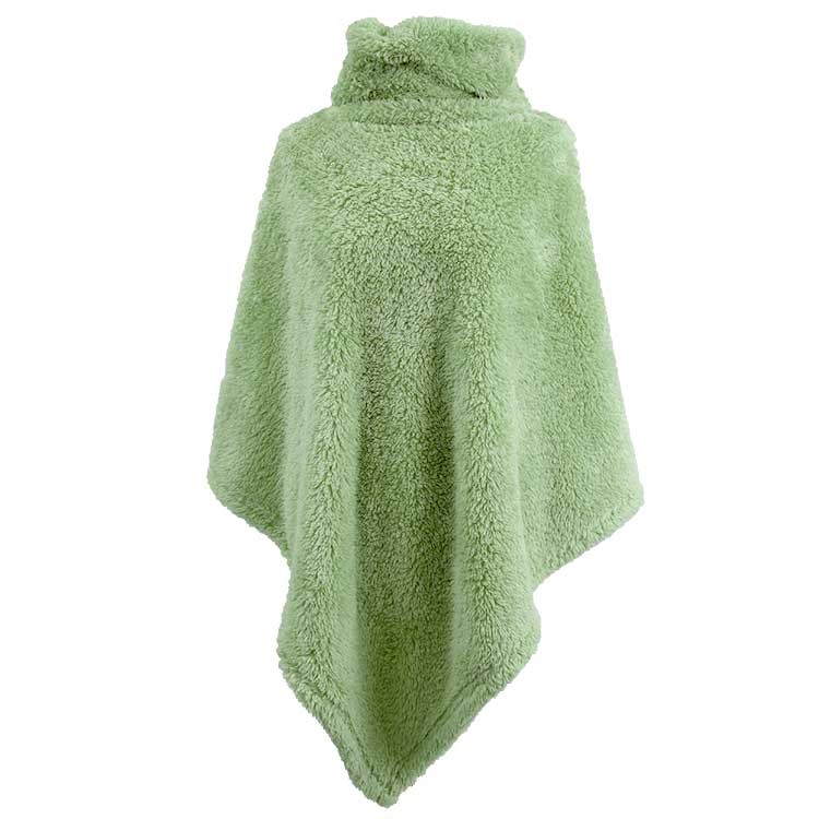 Unique Living - Poncho Dara Tea Green -80x75cm