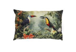 Unique Living - Sierkussen Winter tropical Dessin 1 -40x60cm