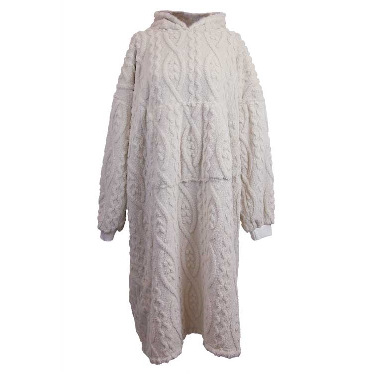 Unique Living - Hoodie Pleun Chateau Grey -78x120cm