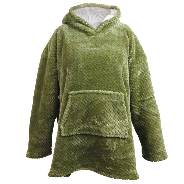Unique Living - Hoodie Mies Winter Green -70x57x87cm