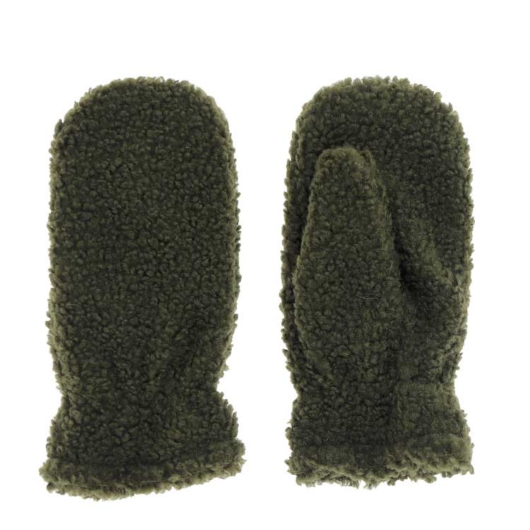 Unique Living - Handschoen Teddy Winter Green -23x11cm