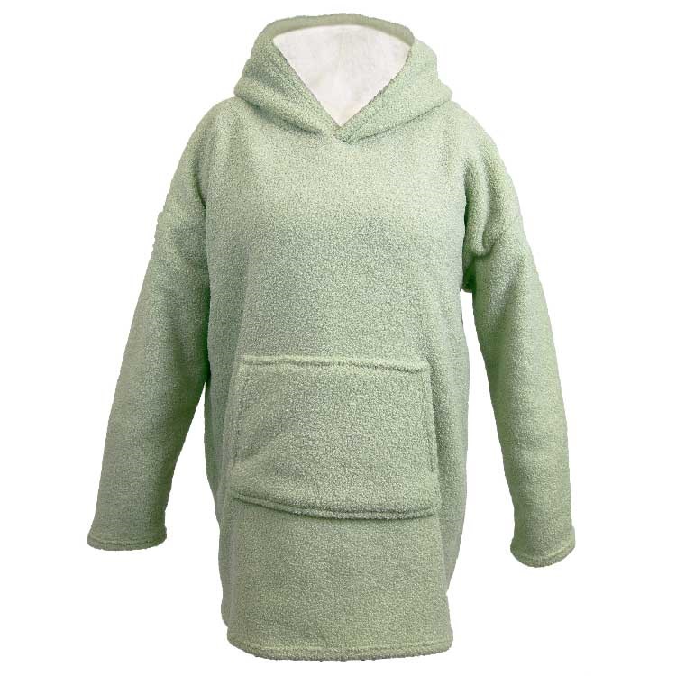 Unique Living - Hoodie Luna Tea Green -70x87cm