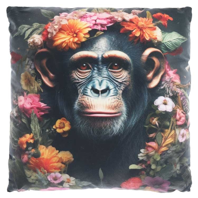 Unique Living - Sierkussen Winter tropical Dessin 2 -45x45cm