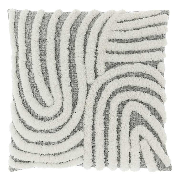 Unique Living - Sierkussen Caty Dark Grey -45x45cm