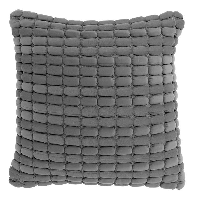 Unique Living - Sierkussen Kensi Dark Grey -45x45cm