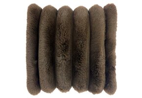 Unique Living - Sierkussen Liebe Taupe -45x45cm