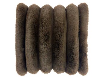 Unique Living - Sierkussen Liebe Taupe -45x45cm