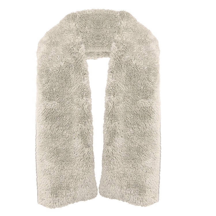 Unique Living - Sjaal Wanda Dove White -190x30cm