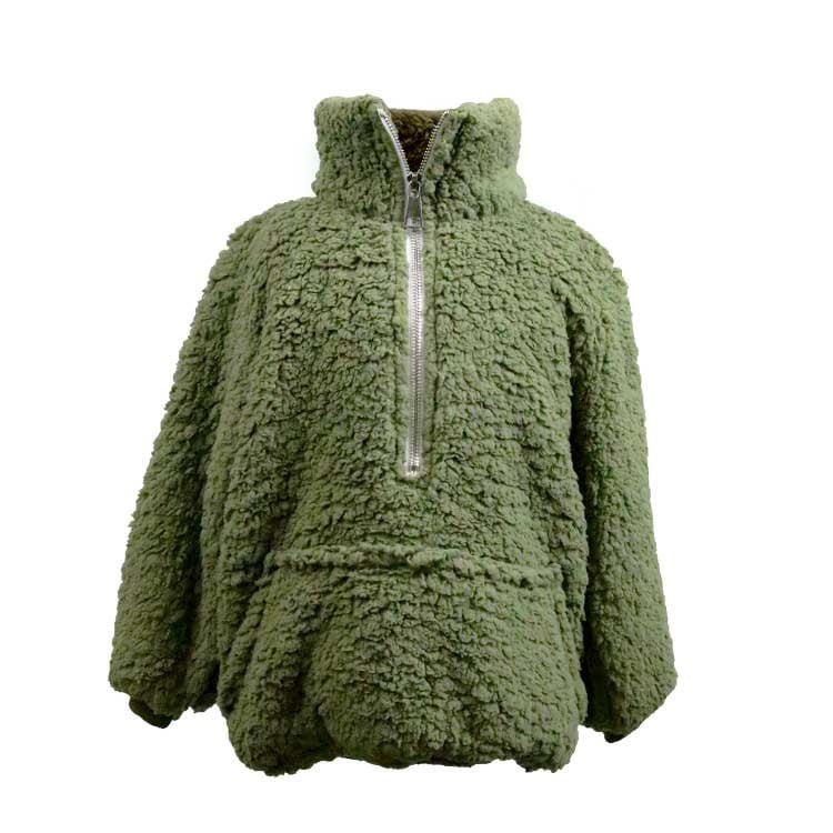 Unique Living - Hoodie Willow Kids Winter Green -43x47cm