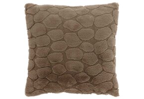 Unique Living - Sierkussen Daaf Taupe -45x45cm