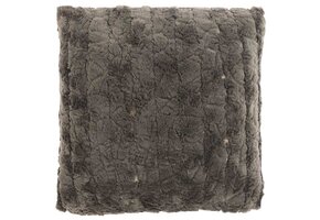 Unique Living - Sierkussen Veerle Taupe -45x45cm