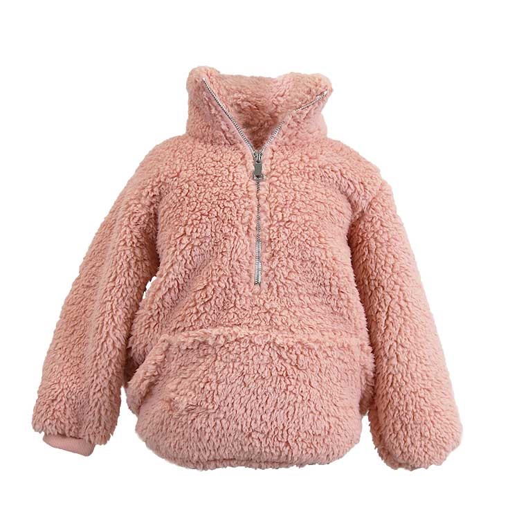 Unique Living - Hoodie Willow Kids old Pink -43x47cm