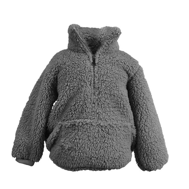 Unique Living - Hoodie Willow Kids Dark Grey -43x47cm