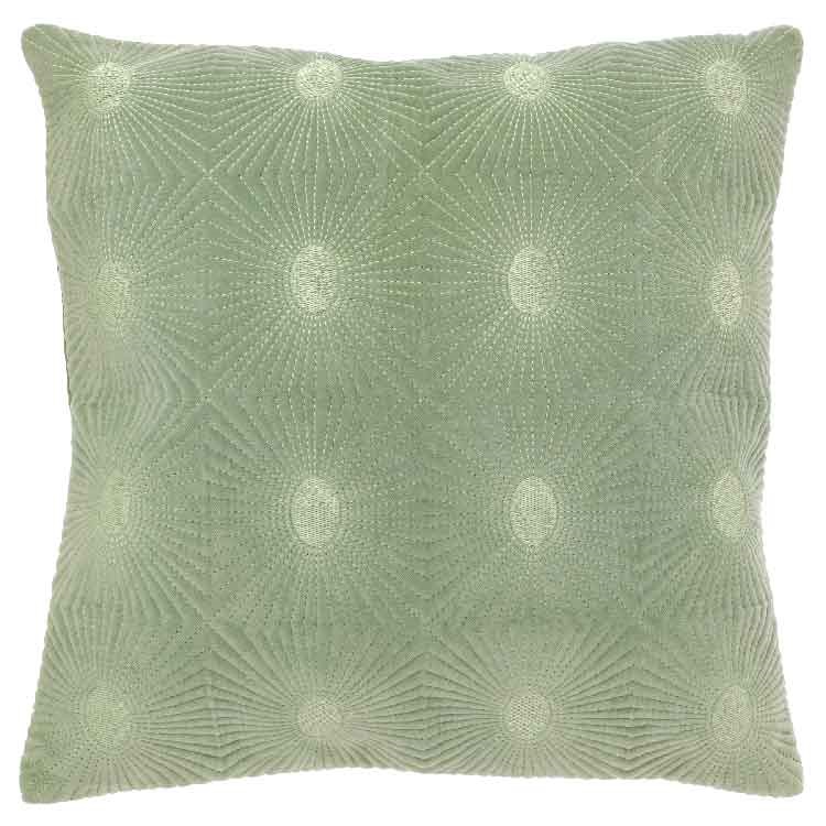 Unique Living - Sierkussen Nela Tea Green -45x45cm