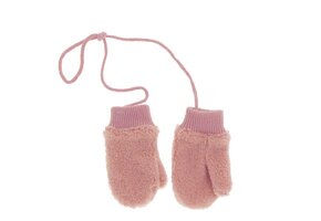 Unique Living - Handschoen Teddy old Pink -18x9cm