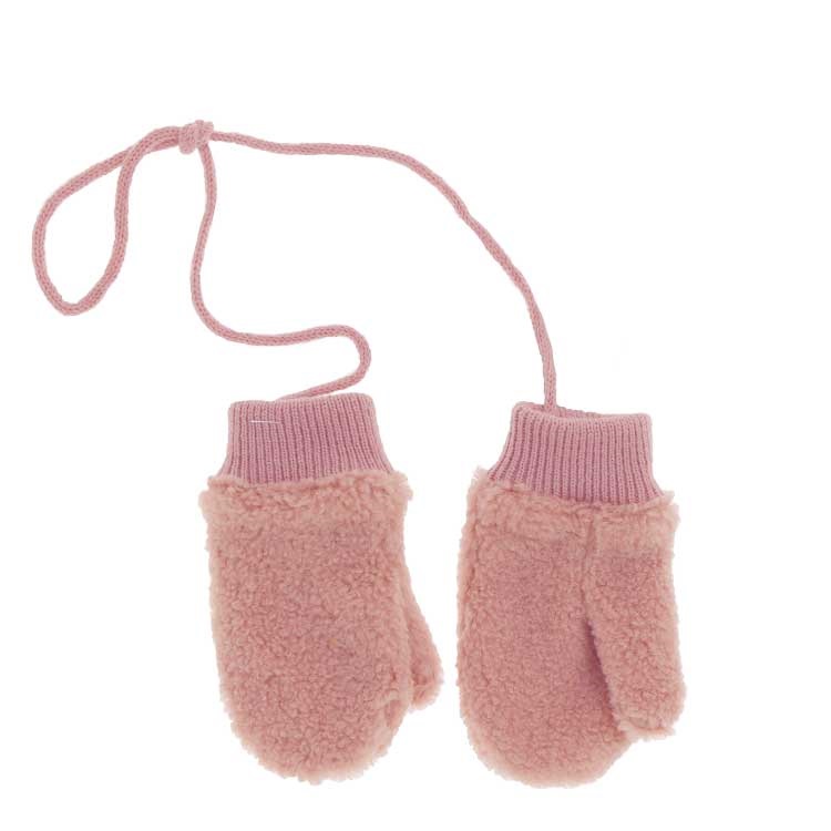 Unique Living - Handschoen Teddy old Pink -18x9cm