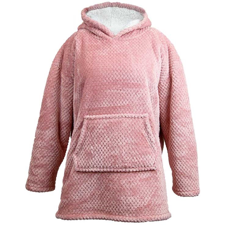 Unique Living - Hoodie Mies old Pink -70x57x87cm