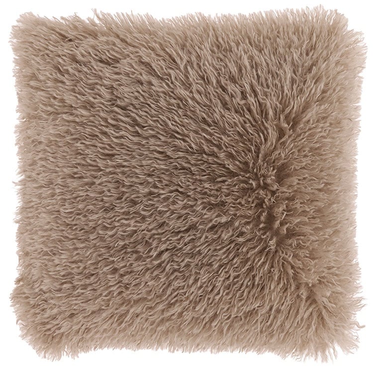 Unique Living - Sierkussen Frieda Taupe -45x45cm