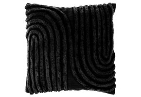 Unique Living - Sierkussen Maeve Black -45x45cm