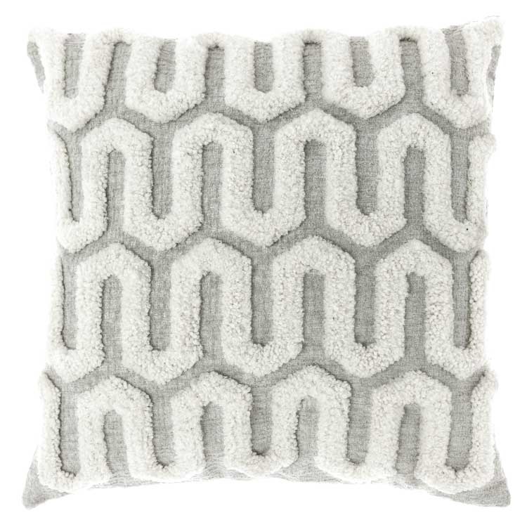 Unique Living - Sierkussen Sanna Dark Grey -45x45cm