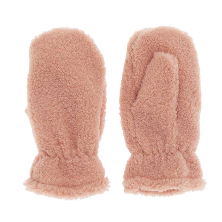 Unique Living - Handschoen Teddy old Pink -23x11cm