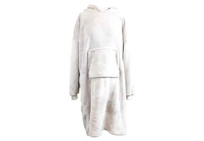 Unique Living - Hoodie Oversized Dove White -70x110cm