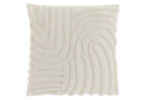 Unique Living - Sierkussen Caty Dove White -45x45cm