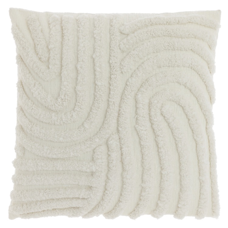 Unique Living - Sierkussen Caty Dove White -45x45cm